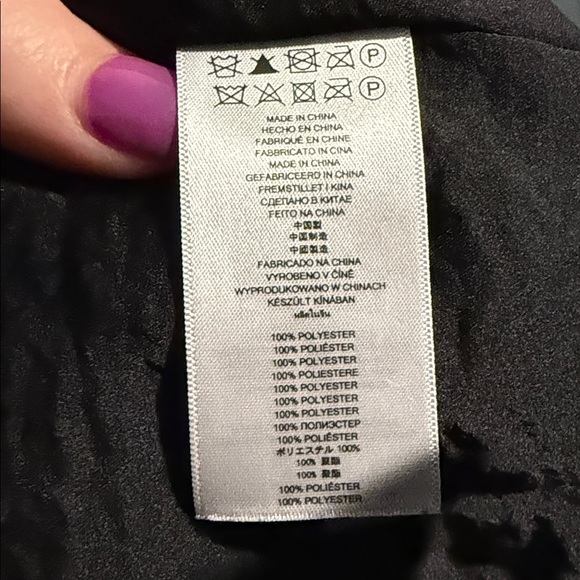 Michael Kors Women's  Hooded Jacket Black Lightweight Size M - Picture 15 of 15